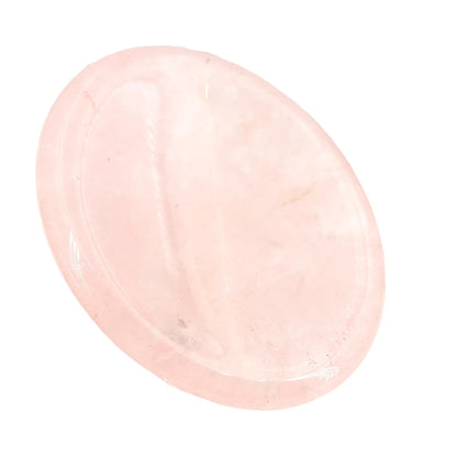 35x45mm Thumb Worry Stones Oval Massage Quartz Healing Crystal 7 Chakra Therapy Meditation Spiritual Natural Gemstone Spa Tools